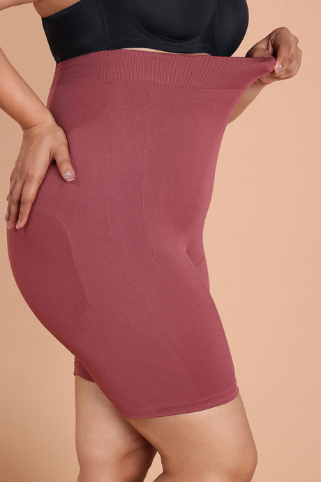 Zivame All Day Seamless Highwaist Thigh Shaper - Wild Ginger — image 12
